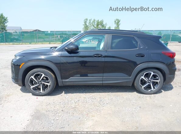 KL79MTSL3NB084599 2022 CHEVROLET TRAILBLAZER Black 360 interior view