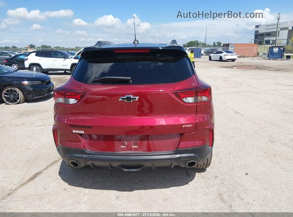 KL79MTSL3NB120470 2022 CHEVROLET TRAILBLAZER Red 