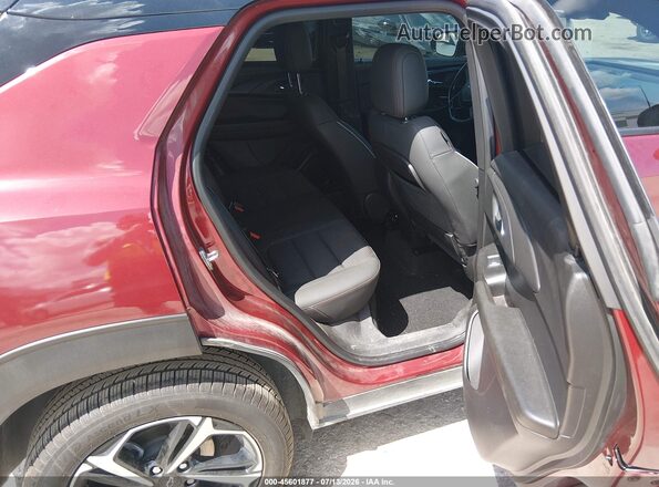 KL79MTSL3NB120470 2022 CHEVROLET TRAILBLAZER Red Widok naklejki z numerem VIN