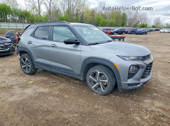 KL79MTSL3PB167937 2023 CHEVROLET TRAILBLAZER Silver Передня права чверть