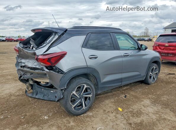 KL79MTSL3PB167937 2023 CHEVROLET TRAILBLAZER Silver Задня права чверть