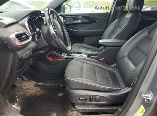 KL79MTSL3PB167937 2023 CHEVROLET TRAILBLAZER Silver Вид салону спереду