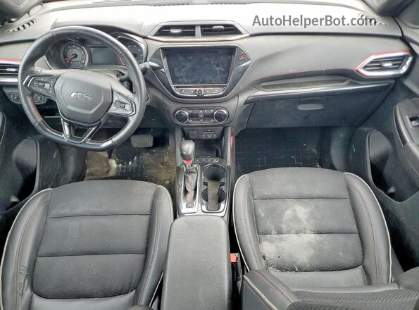 KL79MTSL3PB167937 2023 CHEVROLET TRAILBLAZER Silver Вид панелі приладів