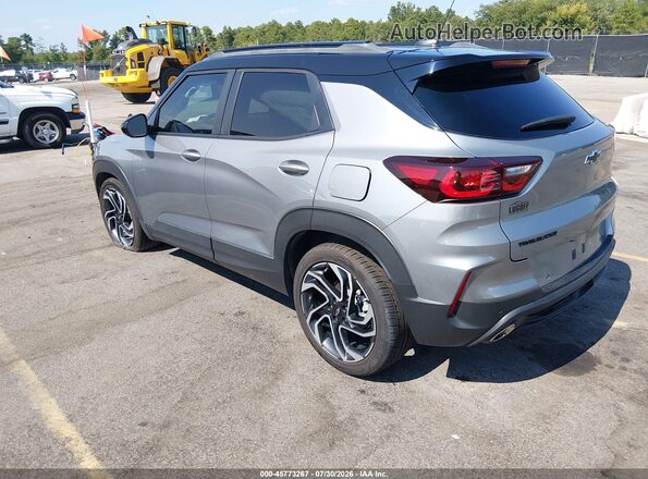 KL79MTSL3SB003662 2025 CHEVROLET TRAILBLAZER Gray Rear left