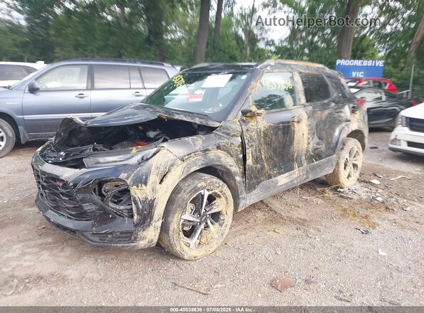KL79MTSL4NB142056 2022 CHEVROLET TRAILBLAZER Black Front left
