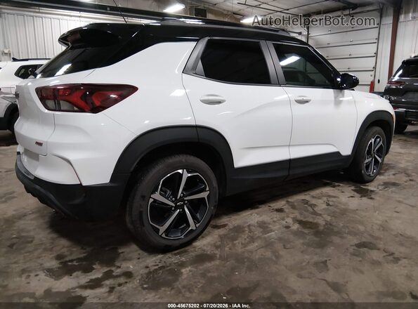 KL79MTSL4PB109433 2023 CHEVROLET TRAILBLAZER White Trasero derecho
