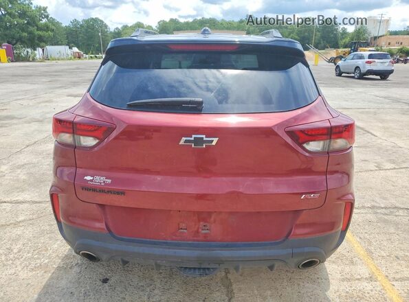 KL79MTSL4PB121033 2023 CHEVROLET TRAILBLAZER Red Vista trasera