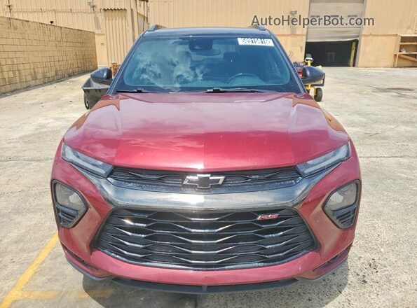KL79MTSL4PB121033 2023 CHEVROLET TRAILBLAZER Red Vista frontal