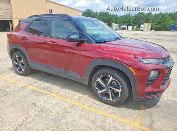 KL79MTSL4PB121033 2023 CHEVROLET TRAILBLAZER Red Delantero derecho