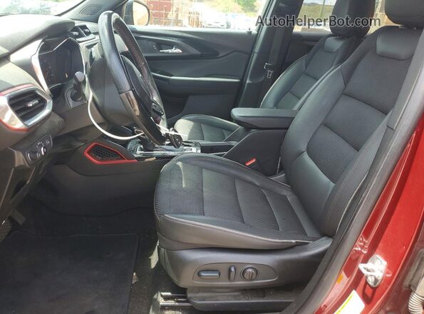 KL79MTSL4PB121033 2023 CHEVROLET TRAILBLAZER Red Vista interior delantera