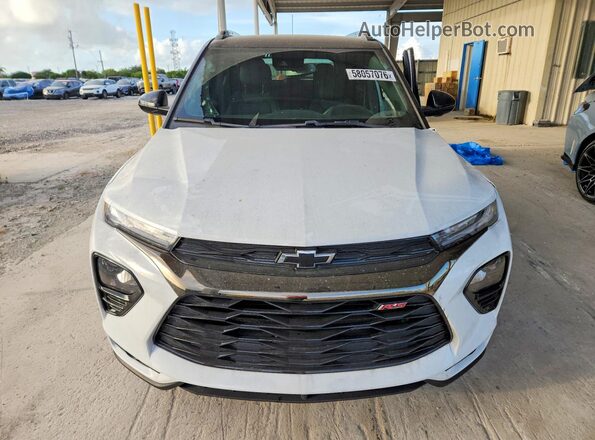 KL79MTSL4PB180096 2023 CHEVROLET TRAILBLAZER White Front view