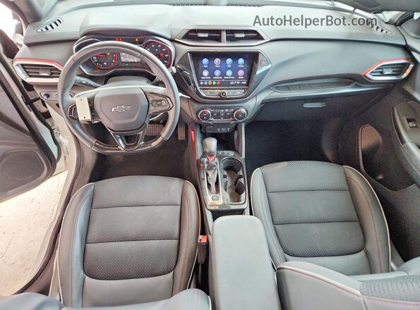 KL79MTSL4PB180096 2023 CHEVROLET TRAILBLAZER White Dashboard view