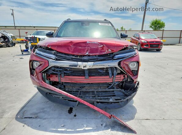 KL79MTSL4RB200379 2024 CHEVROLET TRAILBLAZER Red Widok z przodu