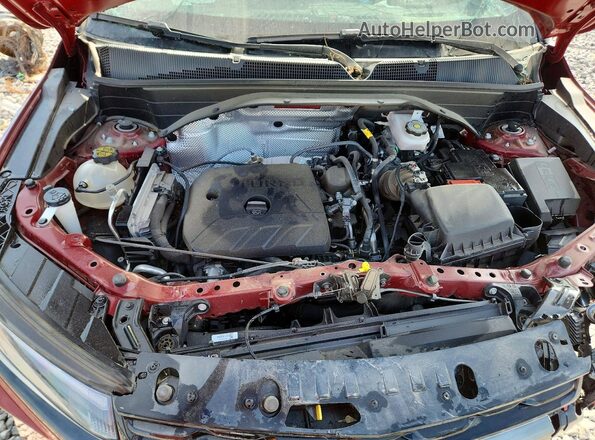 KL79MTSL4SB044950 2025 CHEVROLET TRAILBLAZER Burgundy ძრავის განყოფილების ხედი