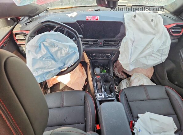 KL79MTSL4SB044950 2025 CHEVROLET TRAILBLAZER Burgundy წინა პანელის ხედი