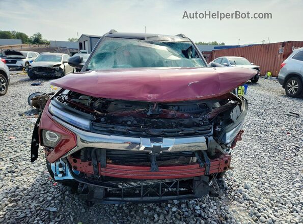 KL79MTSL4SB044950 2025 CHEVROLET TRAILBLAZER Burgundy წინა ხედი