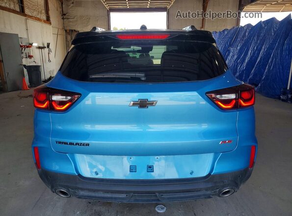 KL79MTSL4TB130616 2026 CHEVROLET TRAILBLAZER Turquoise უკანა ხედი