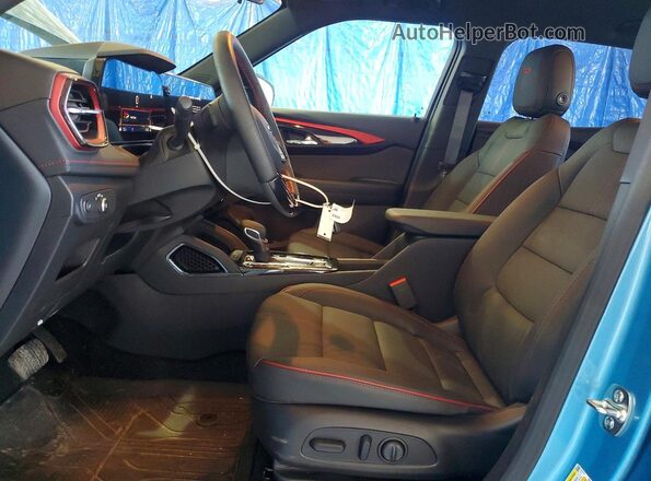 KL79MTSL4TB130616 2026 CHEVROLET TRAILBLAZER Turquoise წინა სალონის ხედი