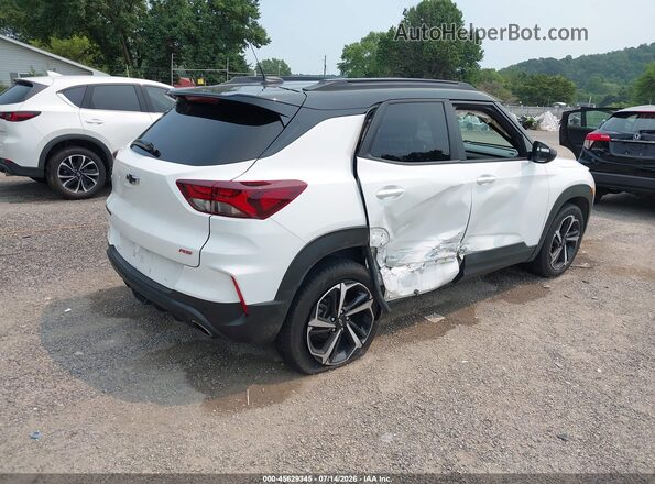 KL79MTSL5MB006856 2021 CHEVROLET TRAILBLAZER White Tył prawy