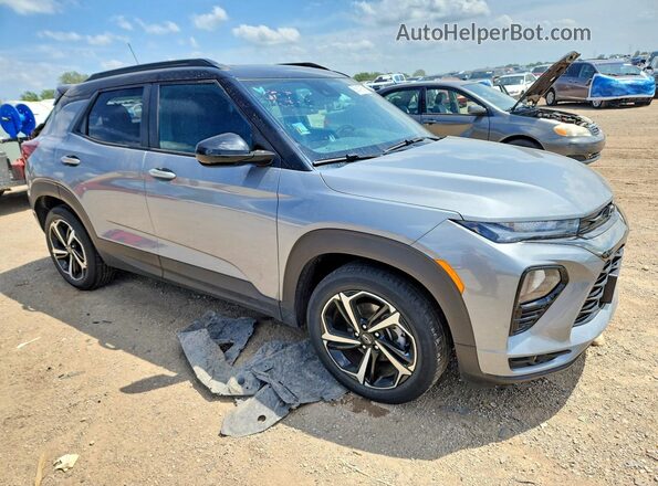 KL79MTSL5PB065085 2023 CHEVROLET TRAILBLAZER Silver წინა მარჯვენა