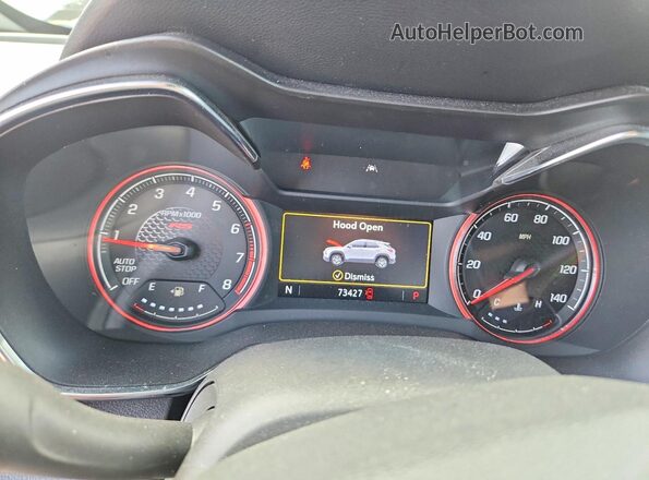 KL79MTSL5PB065085 2023 CHEVROLET TRAILBLAZER Silver ხელსაწყოთა პანელის ხედი