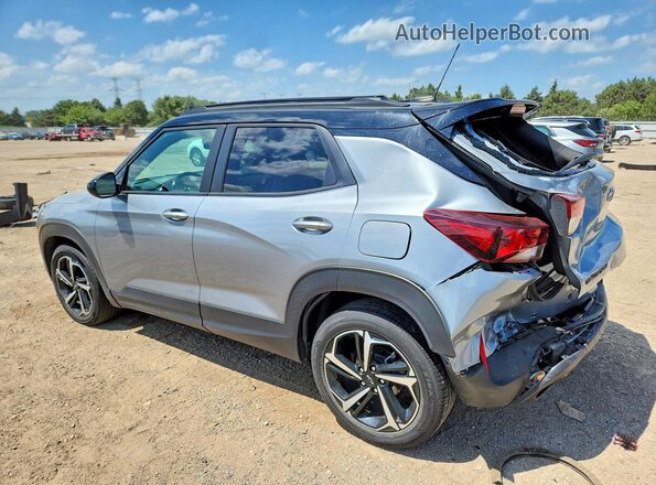 KL79MTSL5PB065085 2023 CHEVROLET TRAILBLAZER Silver უკანა მარცხენა