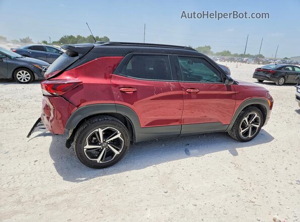 KL79MTSL5PB092500 2023 CHEVROLET TRAILBLAZER Red Rear right
