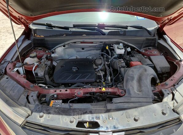 KL79MTSL5PB092500 2023 CHEVROLET TRAILBLAZER Red Rear interior view