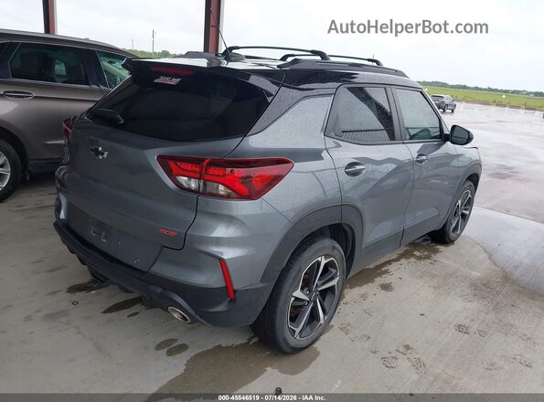 KL79MTSL6MB091271 2021 CHEVROLET TRAILBLAZER Gray უკანა მარჯვენა