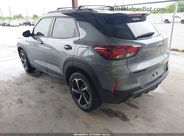 KL79MTSL6MB091271 2021 CHEVROLET TRAILBLAZER Gray უკანა მარცხენა