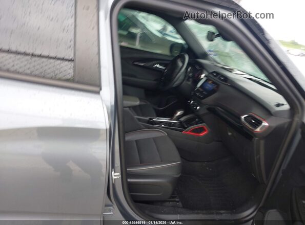 KL79MTSL6MB091271 2021 CHEVROLET TRAILBLAZER Gray წინა სალონის ხედი