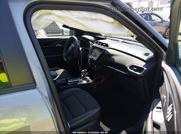 KL79MTSL6PB092943 2023 CHEVROLET TRAILBLAZER Gray Вид салону спереду