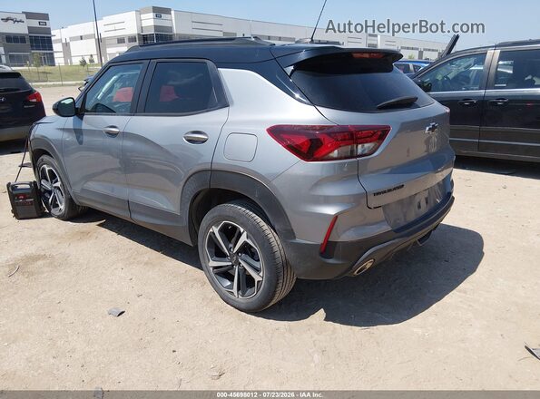 KL79MTSL6PB092943 2023 CHEVROLET TRAILBLAZER Gray Задня ліва чверть