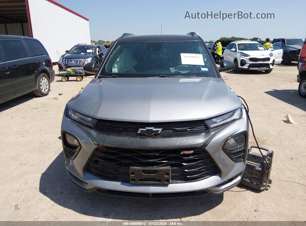 KL79MTSL6PB092943 2023 CHEVROLET TRAILBLAZER Gray Вид щитка приладів