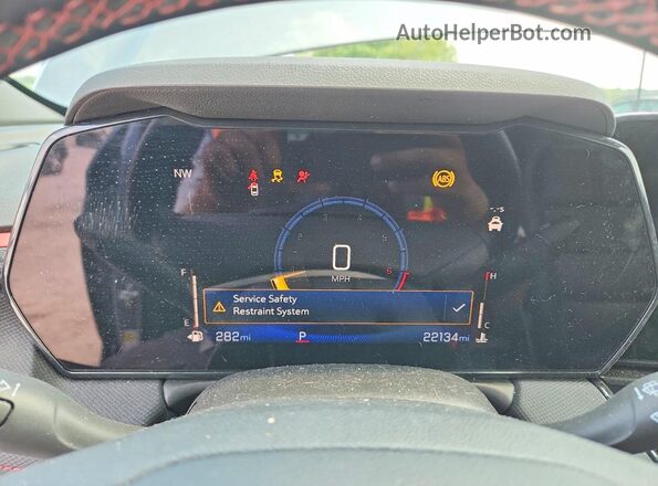 KL79MTSL6RB185528 2024 CHEVROLET TRAILBLAZER Gray Widok zestawu wskaźników