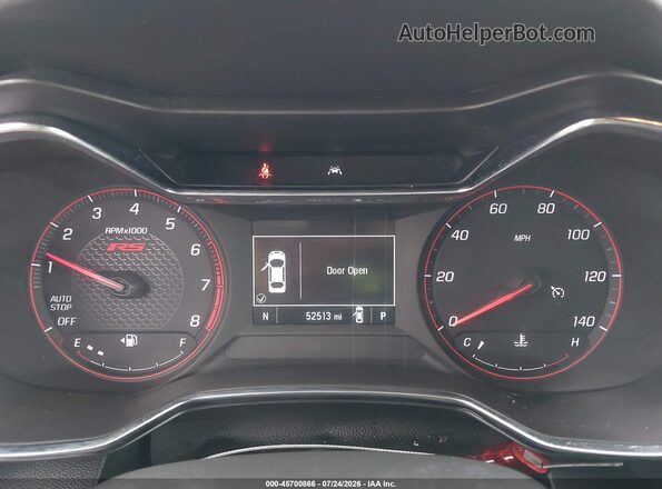 KL79MTSL7PB088108 2023 CHEVROLET TRAILBLAZER Красный Вид задних сидений