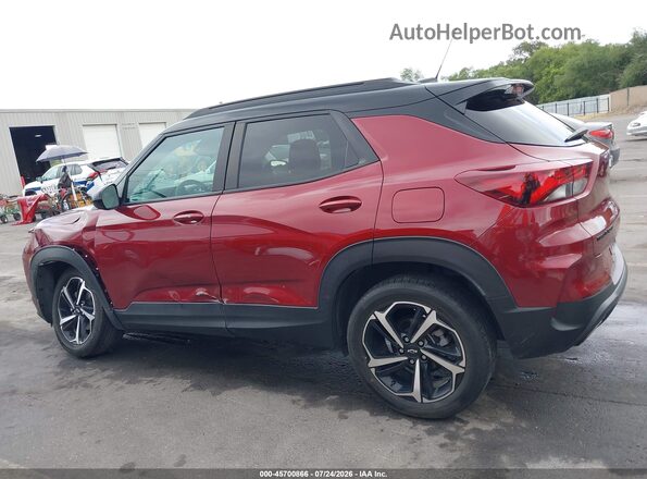 KL79MTSL7PB088108 2023 CHEVROLET TRAILBLAZER Красный Панорамный вид салона 360°