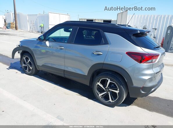 KL79MTSL7PB158741 2023 CHEVROLET TRAILBLAZER Gray Задня ліва чверть