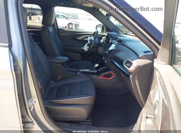 KL79MTSL7PB158741 2023 CHEVROLET TRAILBLAZER Gray Вид салону спереду