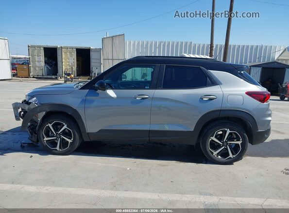 KL79MTSL7PB158741 2023 CHEVROLET TRAILBLAZER Gray Панорамний вид салону 360°