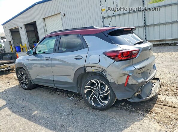KL79MTSL7SB079837 2025 CHEVROLET TRAILBLAZER Gray უკანა მარცხენა