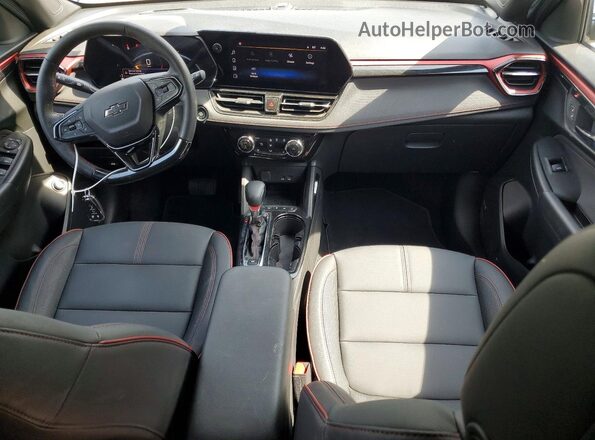 KL79MTSL7SB079837 2025 CHEVROLET TRAILBLAZER Gray წინა პანელის ხედი