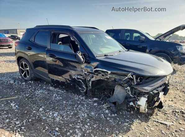 KL79MTSL8NB036063 2022 CHEVROLET TRAILBLAZER Black Delantero derecho