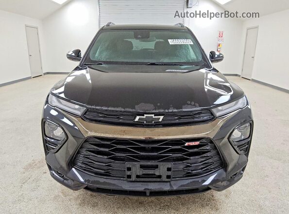 KL79MTSL8PB067378 2023 CHEVROLET TRAILBLAZER Black წინა ხედი
