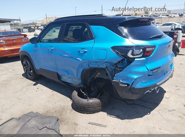 KL79MTSL8SB091950 2025 CHEVROLET TRAILBLAZER Синий Задняя левая четверть