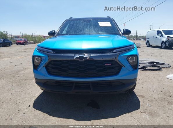 KL79MTSL8SB091950 2025 CHEVROLET TRAILBLAZER Синий Вид щитка приборов