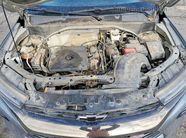 KL79MTSL9MB052500 2021 CHEVROLET TRAILBLAZER Gray უკანა სალონის ხედი