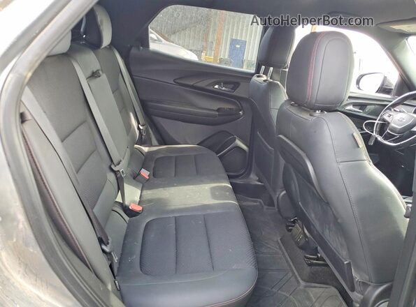 KL79MTSL9MB052500 2021 CHEVROLET TRAILBLAZER Gray უკანა სავარძლების ხედი