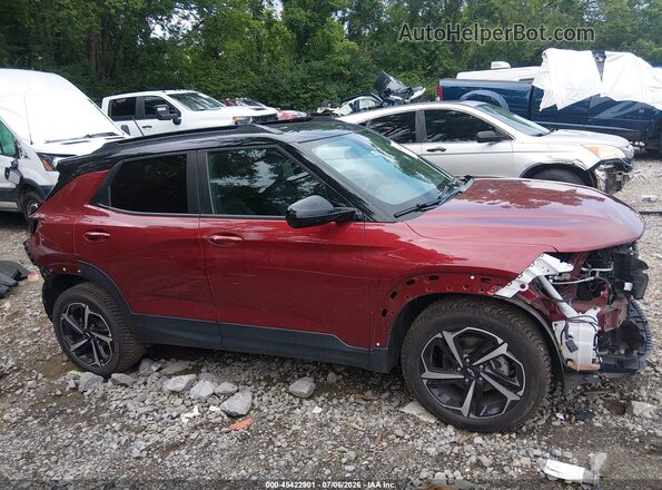 KL79MTSL9NB115550 2022 CHEVROLET TRAILBLAZER Red Սալոնի 360 աստիճան տեսք