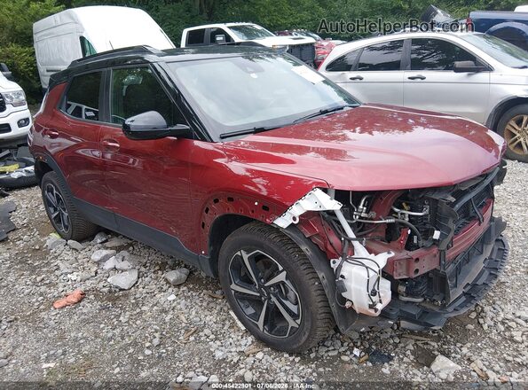 KL79MTSL9NB115550 2022 CHEVROLET TRAILBLAZER Red 